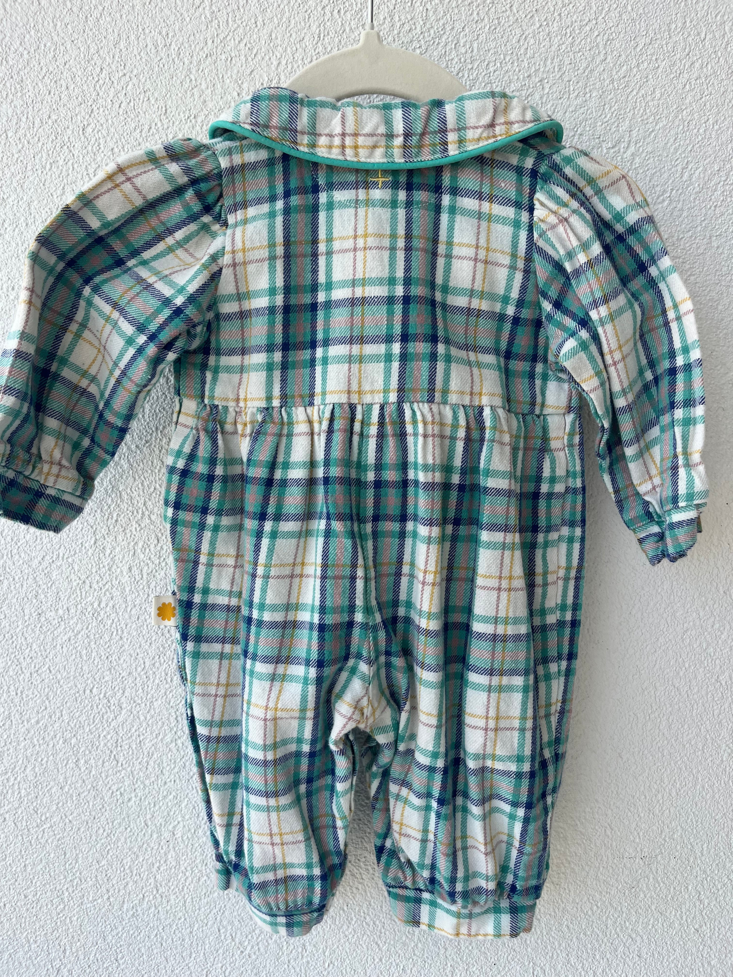 Goldie + Ace Plaid Onsie