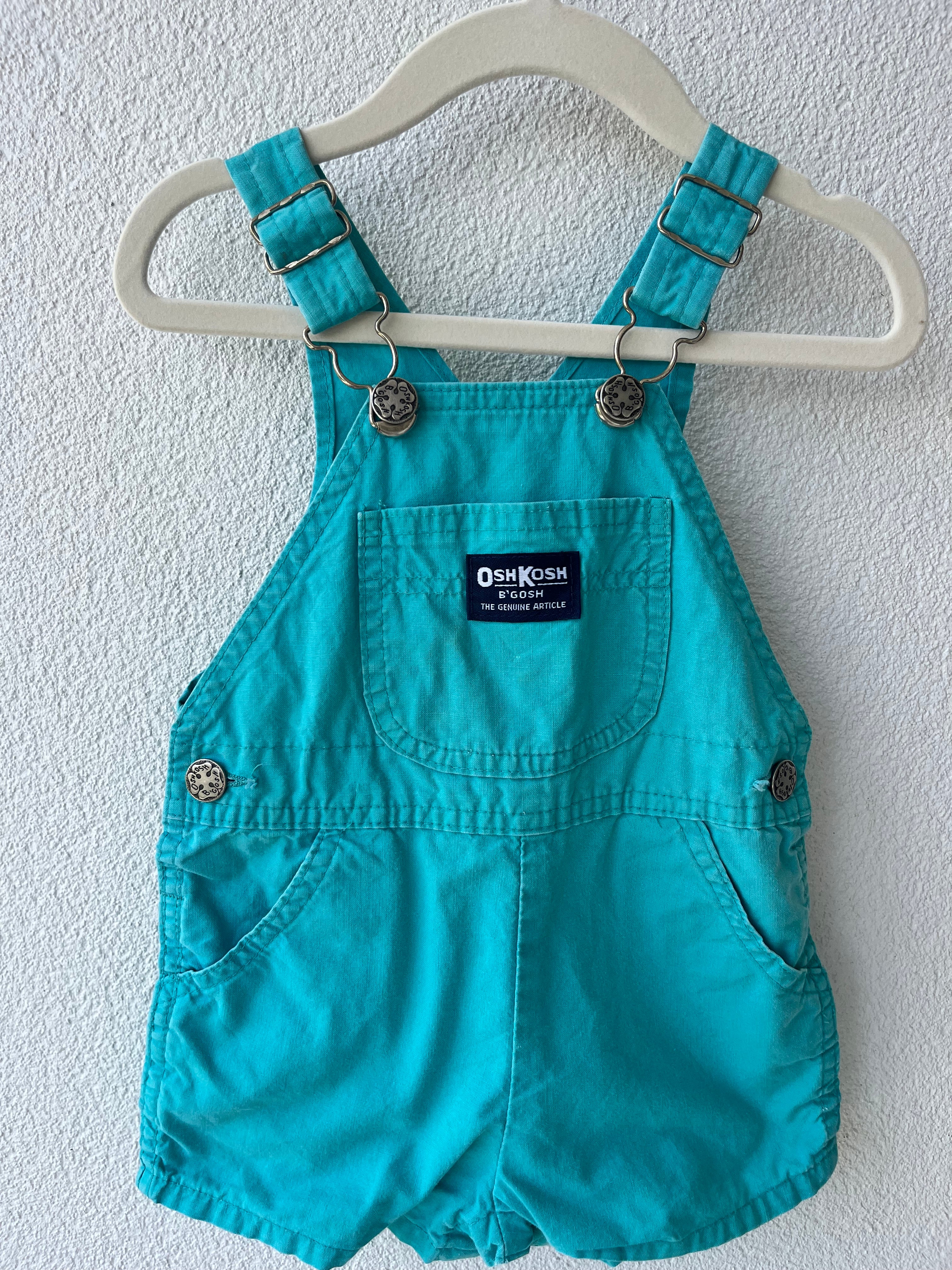 Oshkosh B'Gosh Turquoise Shortalls