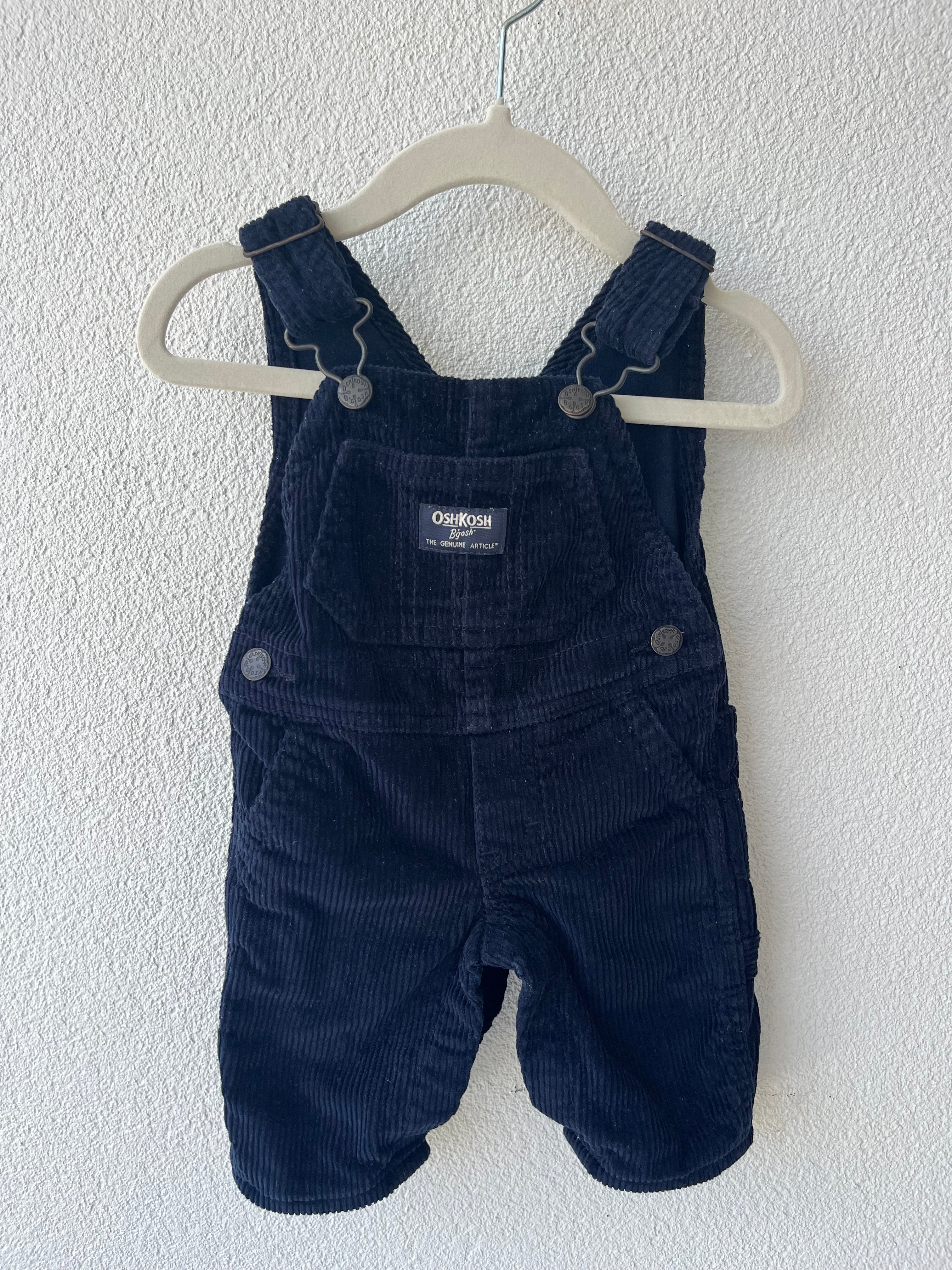 Oshkosh B'Gosh Navy Corduroy Overalls