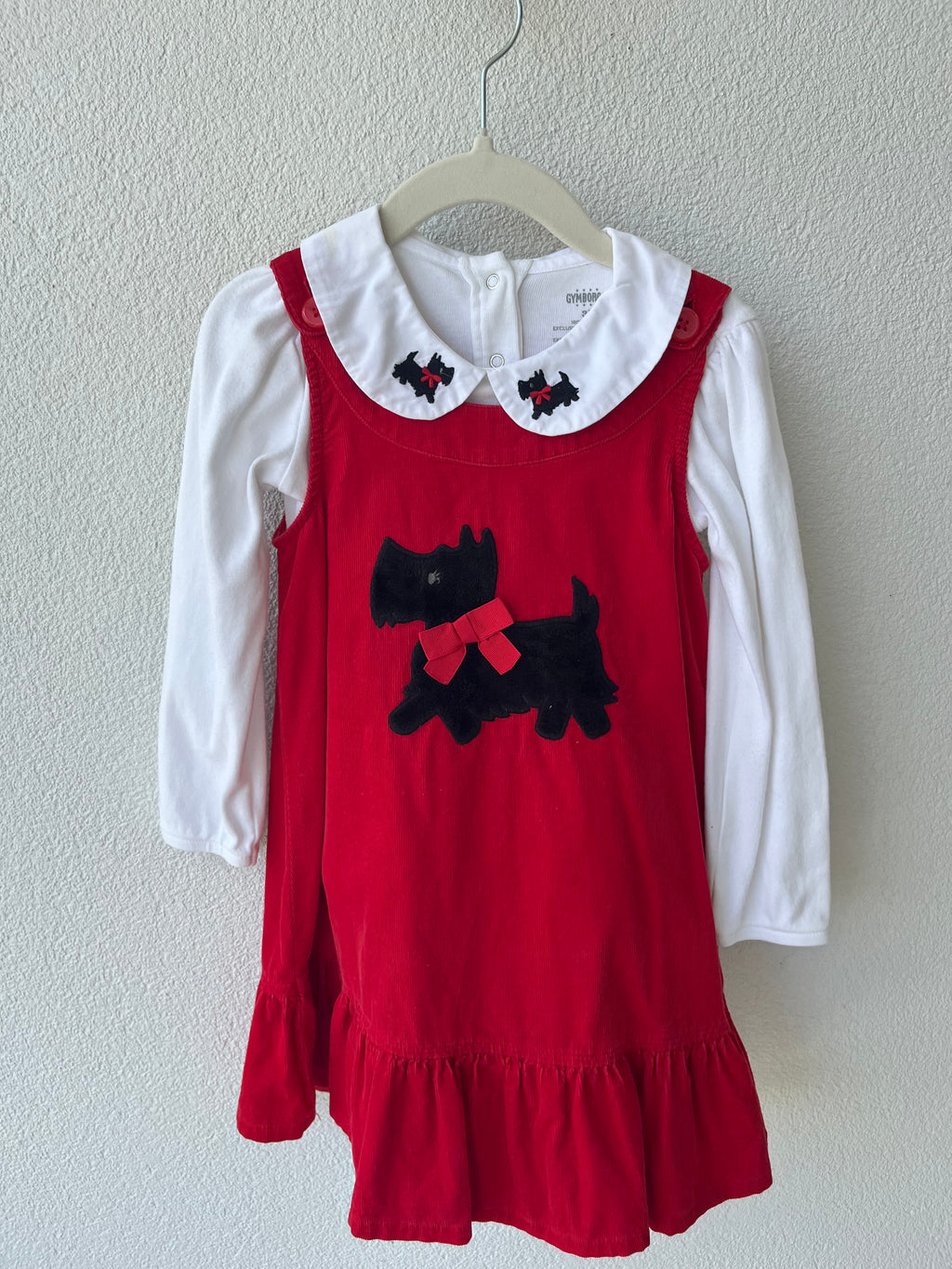 Gymboree Scottish Terriers Dress & Tights