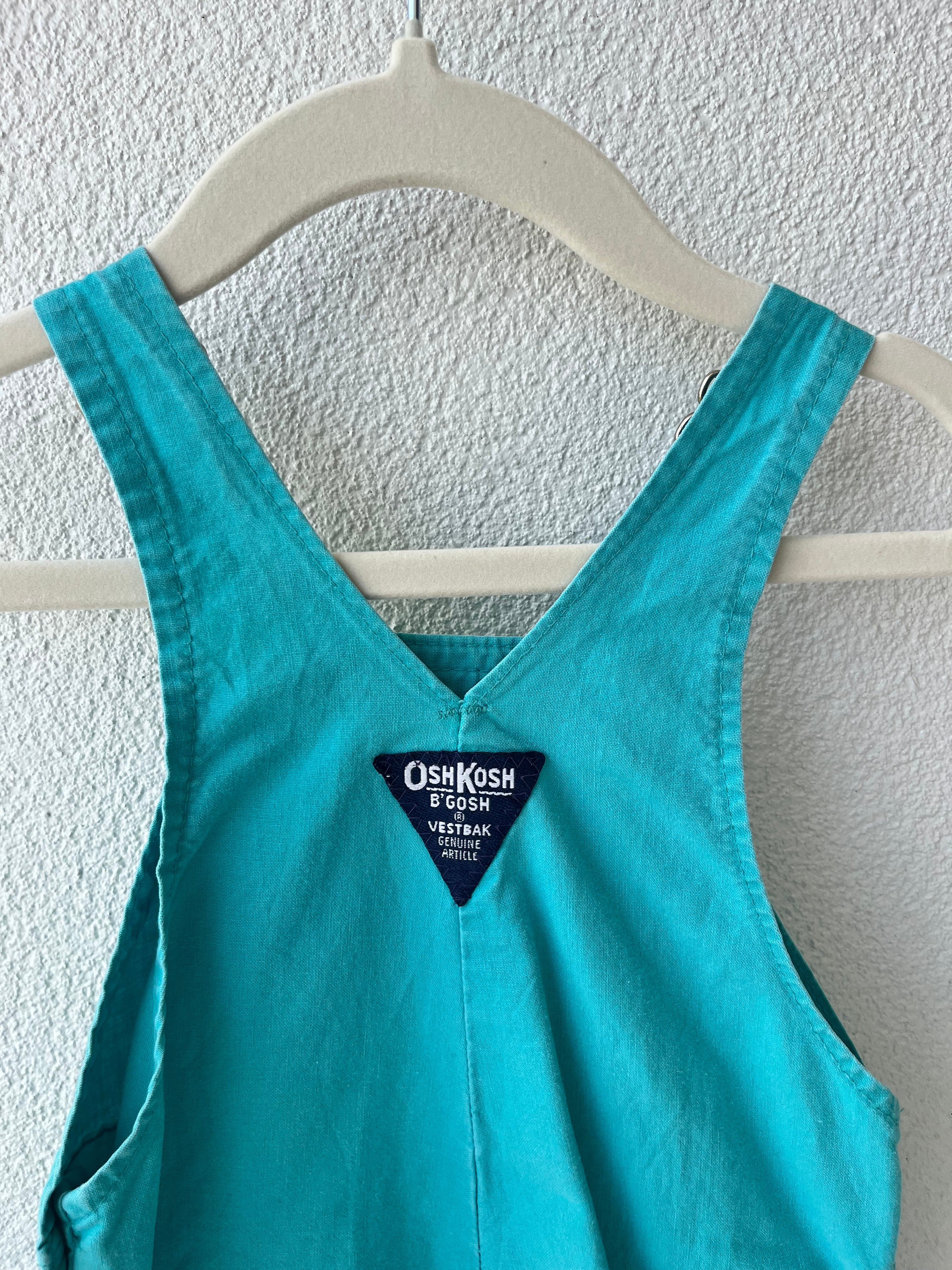 Oshkosh B'Gosh Turquoise Shortalls