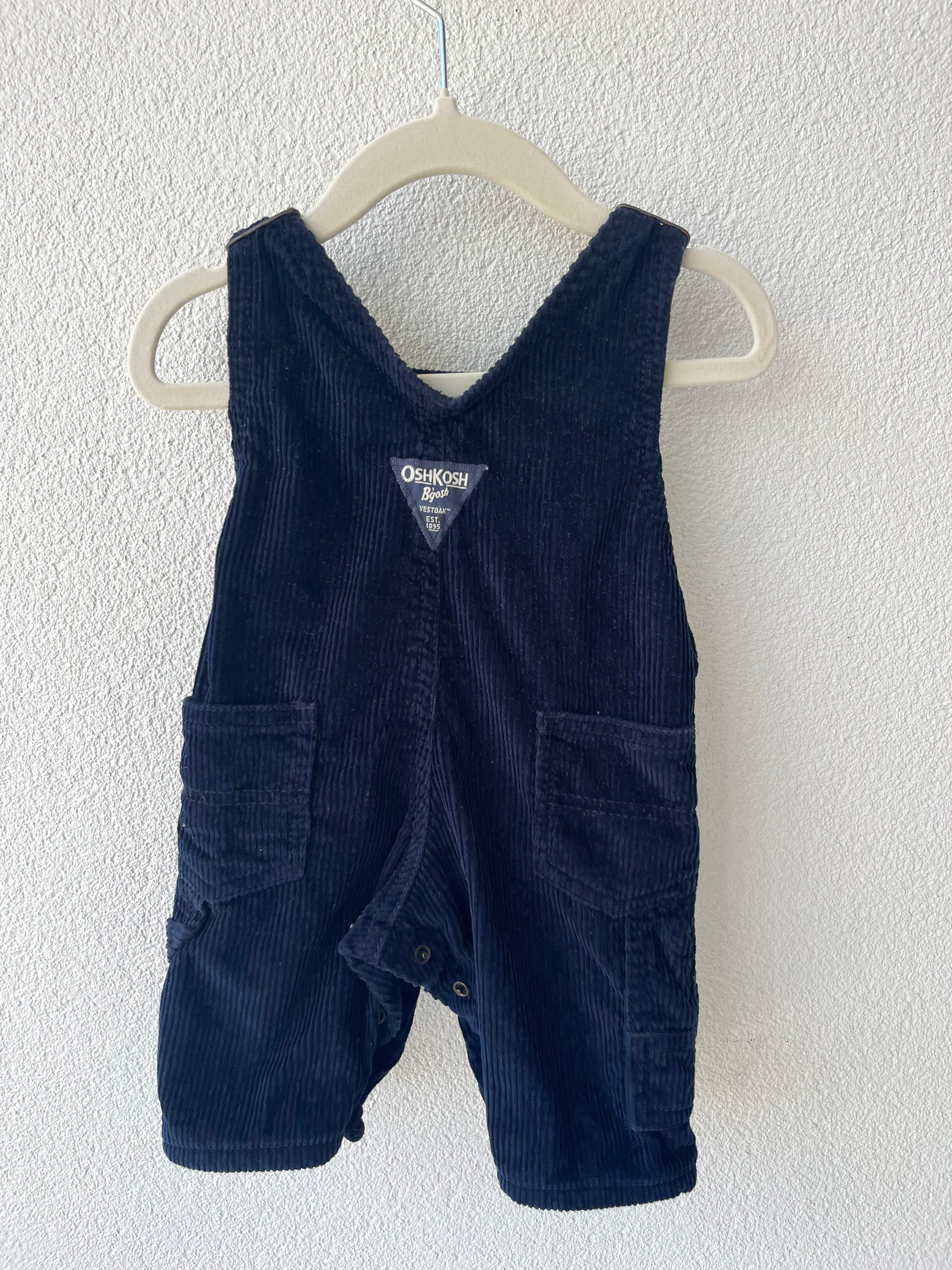Oshkosh B'Gosh Navy Corduroy Overalls