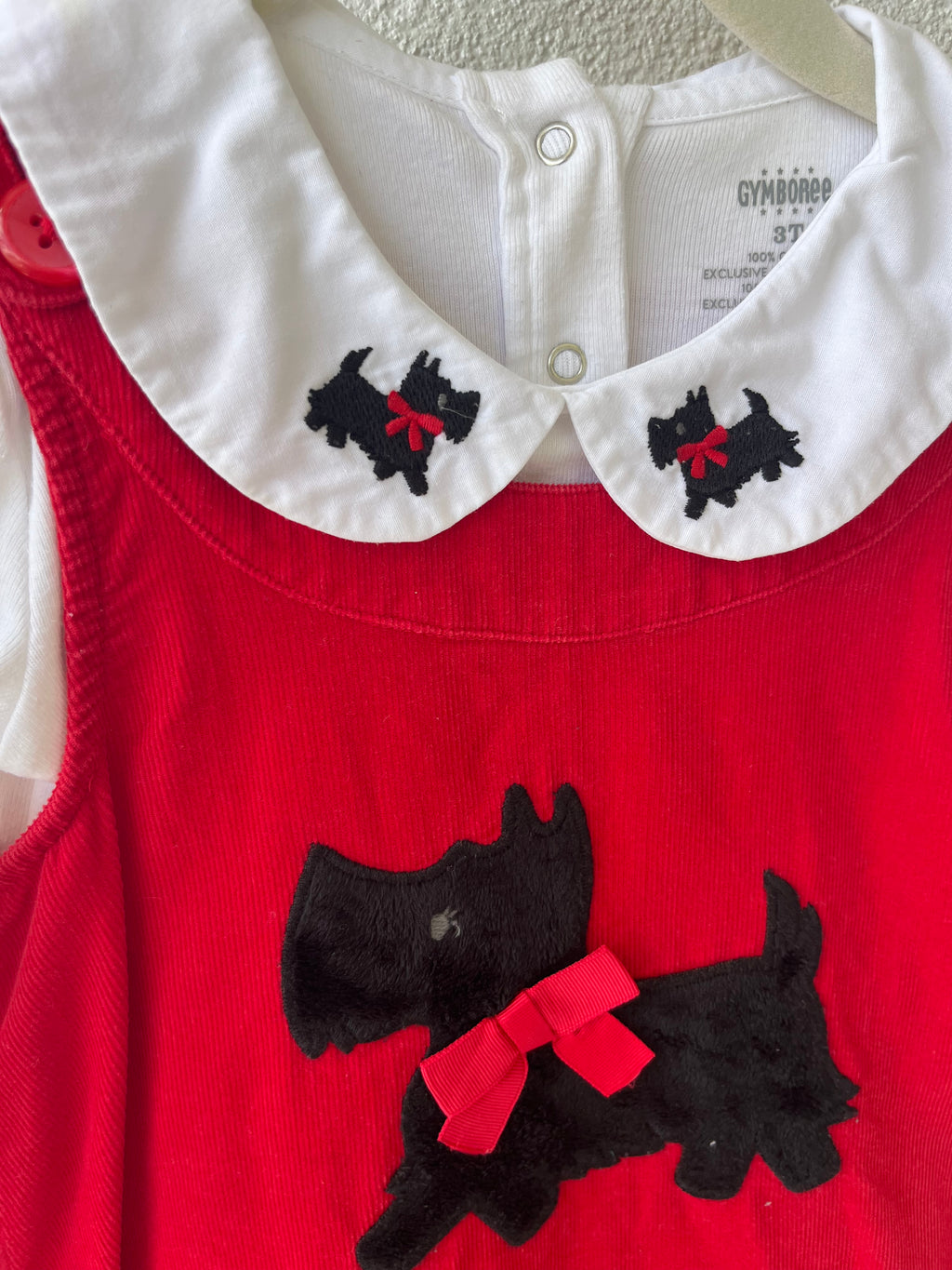 Gymboree Scottish Terriers Dress & Tights